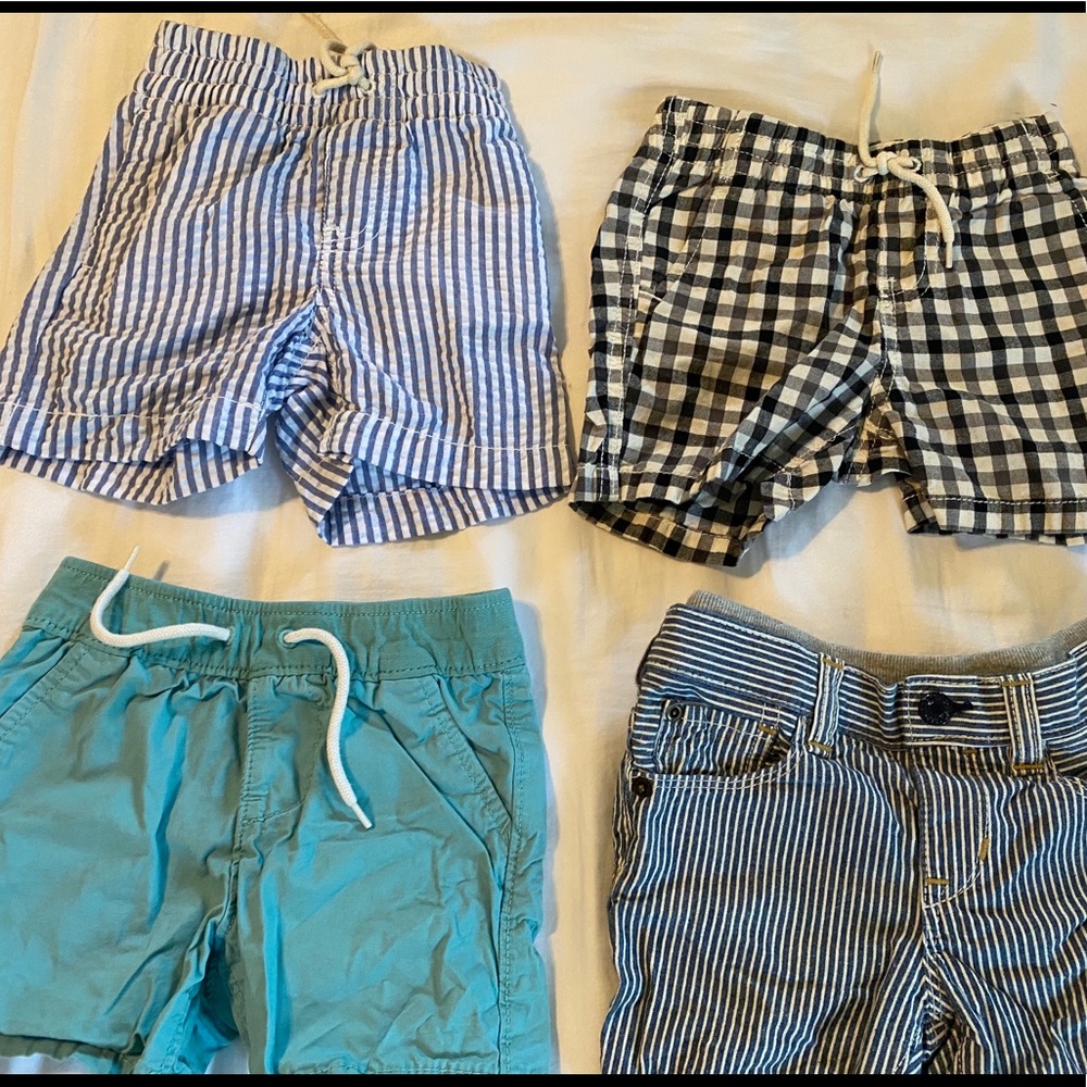 Lot of 4 boys Baby Gap shorts sz. 18-24 mo.